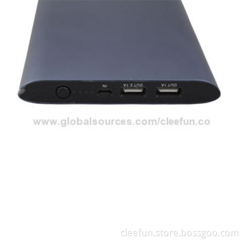 High capacity power bank, dual USB port, 20,000mAh, can charge for iPhone, iPad